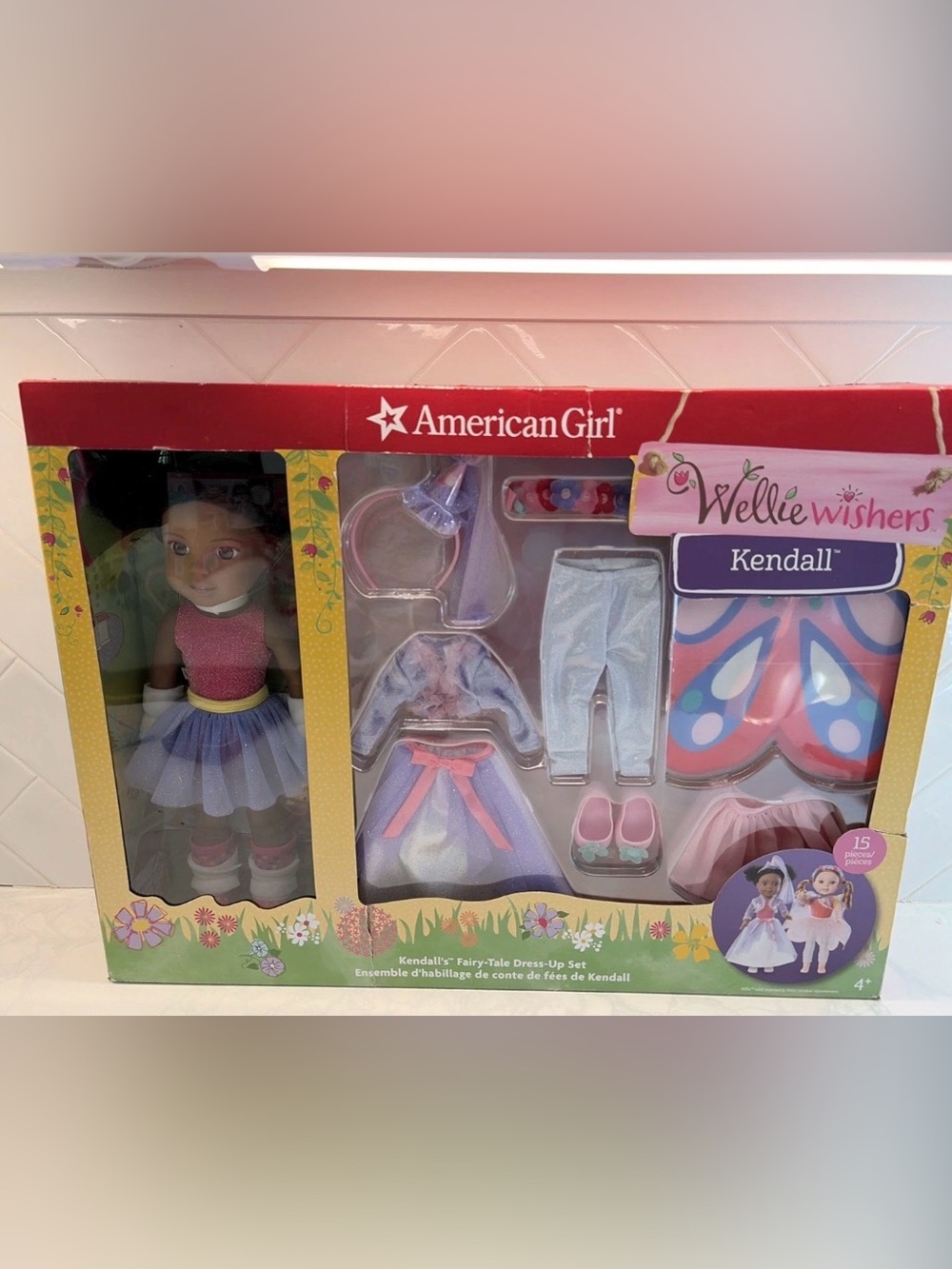 American Girl Wellie Wishers Kendall's Fairy-Tale Dress-Up Set *NEW* Doll